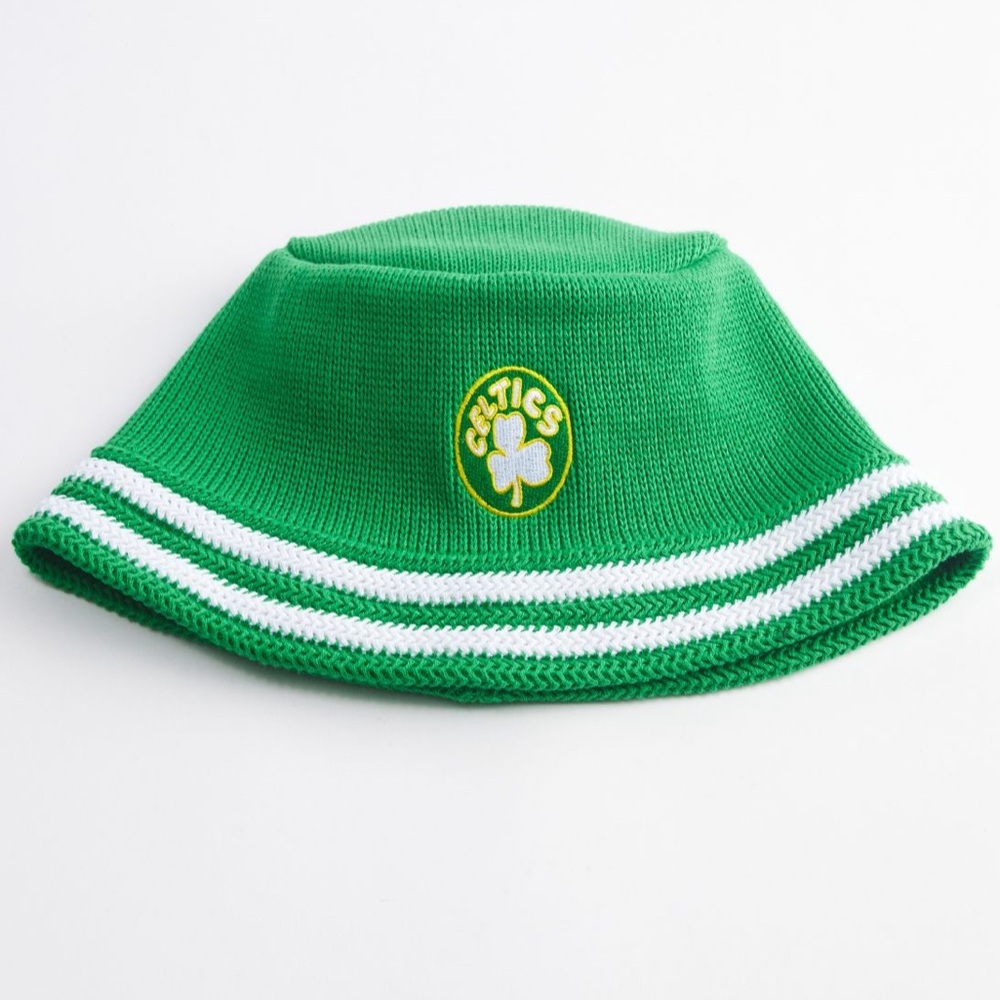 NEW BOSTON CELTICS NBA MITCHELL & NESS BUCKET HAT